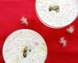 A picture of step 4 of Tapioca Pearls/Sabudana Kheer.