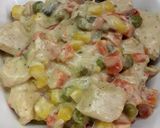 Zöldséges csirkeragu recept fázis 3 fotója