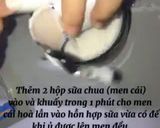 Hình bước làm 3 của món Sữa chua úp ngược