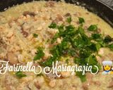 Foto del passaggio 11 della ricetta Nuovo risotto mare e monti funghi e gamberi fatto a modo mio 👩‍🍳🇮🇹🌍🏡🌇🦁💝