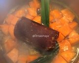 Foto langkah ke 2 dari resep Kolak Pisang Ubi Orange.