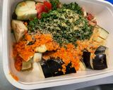 Une image de l'étape 9 de Aubergines, carottes et tomate au four.