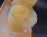 A picture of step 5 of Sugarcane juice with ginger and lime/lemon juice.