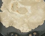A picture of step 6 of Bajra roti.