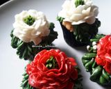 Foto langkah ke 6 dari resep Cup Cake Kelapa Merdeka #DirgahayuIndonesia.
