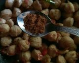A picture of step 8 of Soya Chunks Fry.