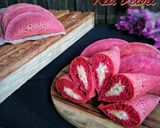 Foto langkah ke 4 dari resep Martabak lenggang red velvet.