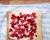 A picture of step 16 of Strawberry Cheese Cake Roll.