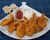 Foto langkah ke 9 dari resep Udang Goreng Tepung Roti.