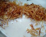 A picture of step 4 of Pasta Payasam.