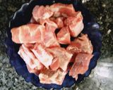 Foto del paso 1 de la receta: Costillas de cerdo en salsa