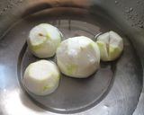 तिल मसाला भरवां टिंडे रेसिपी चरण 2 फोटो
