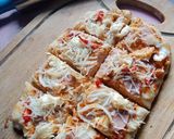 Foto langkah ke 7 dari resep Pizza Oven - Homemade - Lembut bangettt 🍕 | Gak akan gagal 😜.