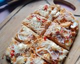 Foto langkah ke 7 dari resep Pizza Oven - Homemade - Lembut bangettt 🍕 | Gak akan gagal 😜.