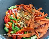Foto del paso 1 de la receta: PIPERRADA🌶️🥕🍆de Vegetales...!