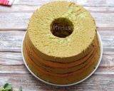 Foto langkah ke 11 dari resep Topo Map Chiffon Cake.