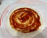 Hình bước làm 4 của món Neapolitan Pizza với Nấm và Ớt Chuông 🫑🍕🍄‍🟫