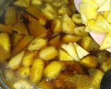 Foto langkah ke 4 dari resep Kolak Pisang Nanas Labu tanpa Santan.