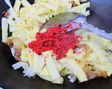 紅麴炒桂竹筍的食譜步驟4照片