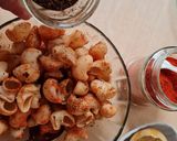 Foto del paso 2 de la receta: Snack de pasta corta ♻️ en versión más saludable ♻️ como receta de aprovechamiento ♻ zero waste ♻️