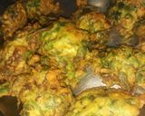 A picture of step 5 of Green vegetables Bhajiya.