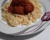 A picture of step 10 of Meatballs in sauce.