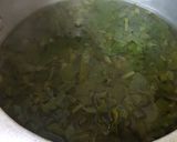 A picture of step 3 of Palak Mushroom.