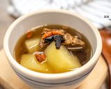 【老菜脯青木瓜排骨湯】清明節氣燉湯，清暑解渴好順暢的食譜步驟4照片
