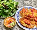 Hình bước làm 8 của món Bánh Tôm Hồ Tây