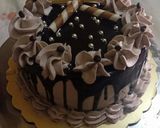 कढ़ाई फ्रेश एगलेस चॉकलेट केक(kadai fresh eggless chocolate cake recipe in hindi) रेसिपी चरण 13 फोटो