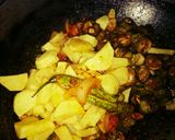 A picture of step 13 of Special onion potato Karela(bitter gourd) sabji.
