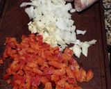 Foto del paso 1 de la receta: Arroz con salchichas parrillera