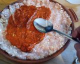 A picture of step 3 of Chicken Mince-Crust Pizza.