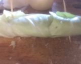 Foto del paso 2 de la receta: Panchos envueltos con hoja de repollo