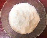 A picture of step 1 of Dry Mango Yoghurt.
