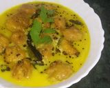 A picture of step 10 of Kadhi pakoda.