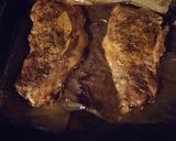 A picture of step 27 of Cyprus army Pork chop for my Colonel (baked) πριζόλα.