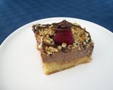 A picture of step 8 of Nutella and Raspberry Cake.