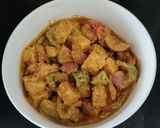 A picture of step 3 of Paneer tikka.