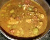 A picture of step 3 of Aloo tamatar.