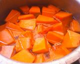 A picture of step 1 of Pumpkin chapatis#theme challenge.