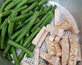 Foto langkah ke 1 dari resep Tumis kacang panjang dan tempe.