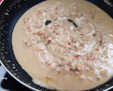 Foto del paso 4 de la receta: Espaguetis cremosos con surimi