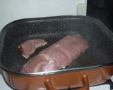 Szűzpecsenye édesburgonyával Air Fryerben recept fázis 3 fotója