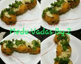 A picture of step 4 of South Indian Savoury Doughnuts or Medu Vadas.