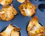 A picture of step 6 of Apple-filling Phyllo Pastry Parcels 🥐.