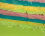 Foto langkah ke 10 dari resep Cake pisang kukus pelangi 🌈 (tanpa pelembut dan pengembang).