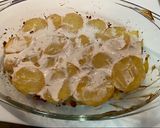 Vegán rakott krumpli recept fázis 3 fotója