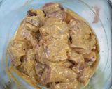 A picture of step 3 of Dry dhi chicken.