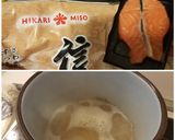 Foto del paso 1 de la receta: Salmón marinado en miso citríco con guarnición y sésamo
